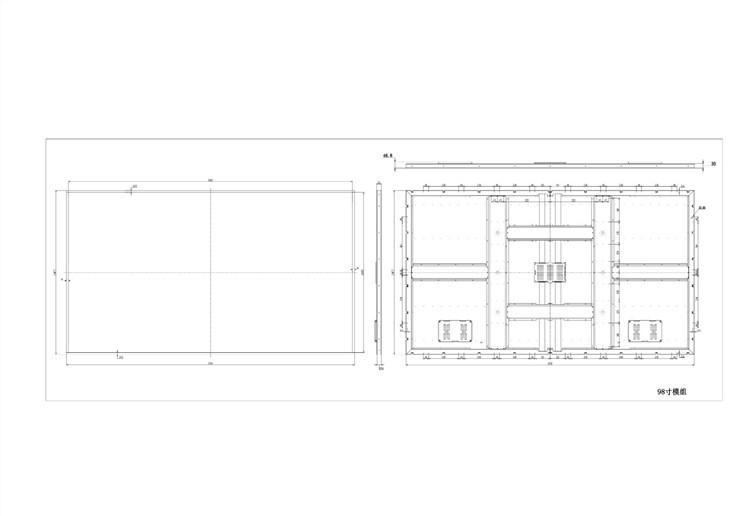 98 Inch Large Outdoor Lcd Screen