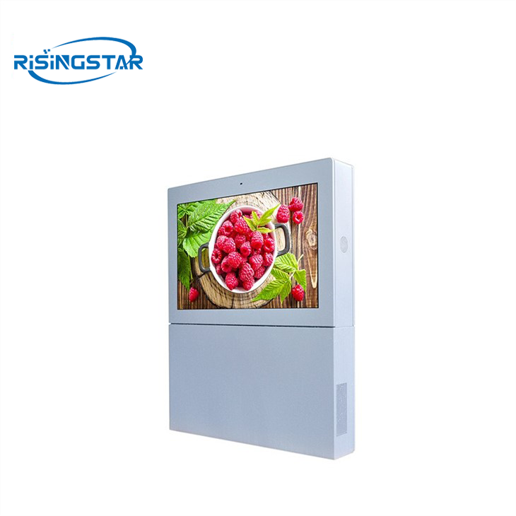 2000 Nits Standing LCD Outdoor Display Kiosk